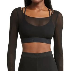 Alo mesh workout bra top